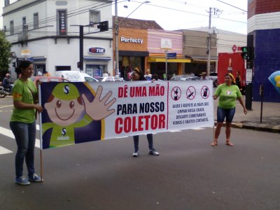 CG Solurb lança 3ª Campanha de Conscientização âDê uma mão para nosso coletorâ